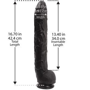 Doc Johnson Dick Rambone Black 6 n9084 doc johnson dick rambone black 5 1