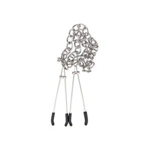 Bound to Please Nipple Clamps & Chain 3 n9381 bound to please nipple clamps chain 2