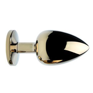 Precious Metals Gold Butt Plug-Large 6 ns7103 precious metals gold anal plug large 4