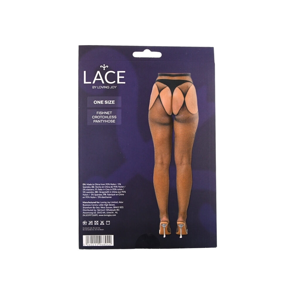 n12906-lace-by-lj-fishnet-crotchless-pantyhose-black-pkg-bk n12906 lace by lj fishnet crotchless pantyhose black pkg bk