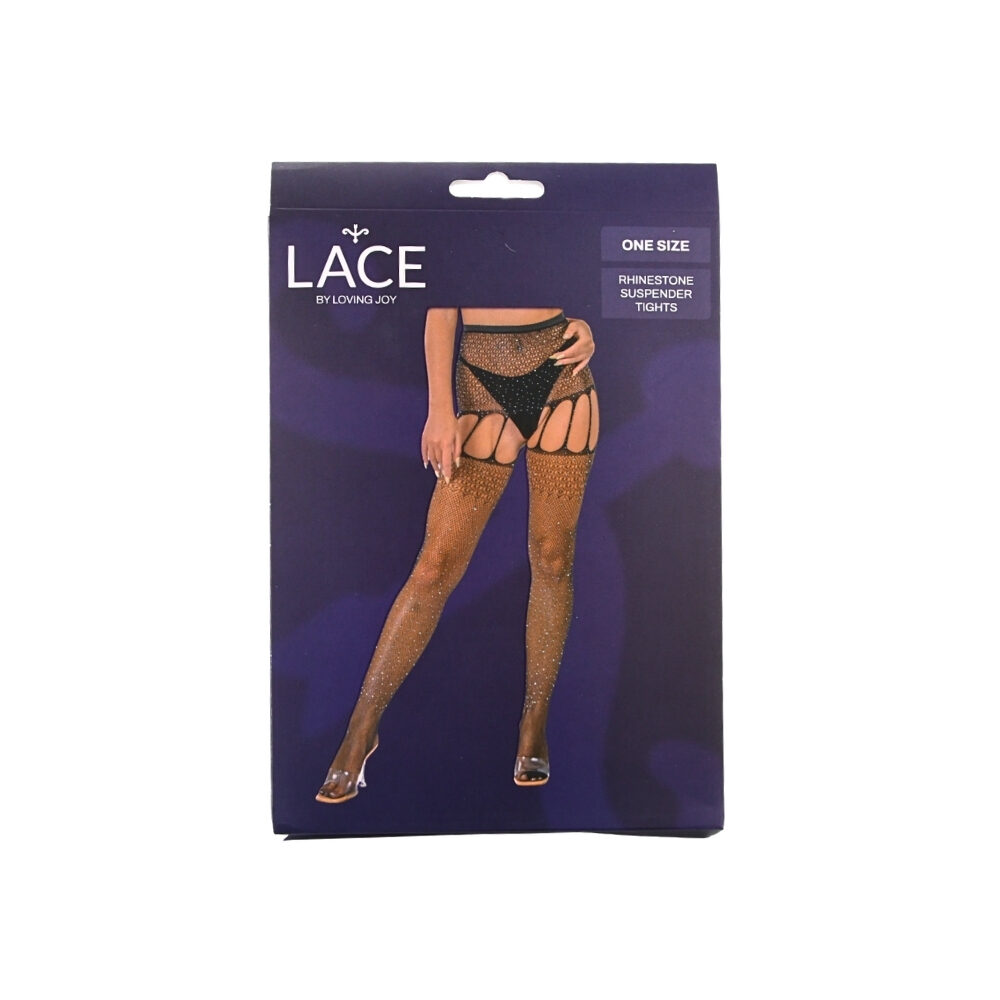 n12908-lace-by-lj-rhinestone-suspender-tights-black-pkg n12908 lace by lj rhinestone suspender tights black pkg