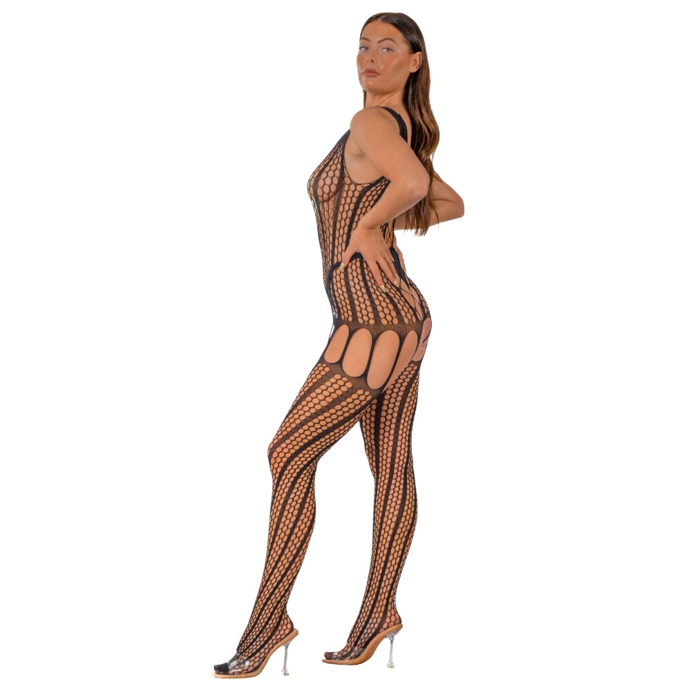 n12924-lace-by-lj-crochet-bodystocking-with-lace-up-back-black-2 n12924 lace by lj crochet bodystocking with lace up back black 2