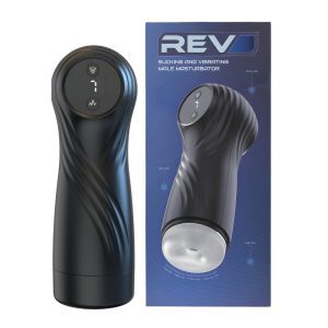 Rev Sucking and Vibrating Male Masturbator 12 n12956 rev suction vibrating masturbator pkg duo