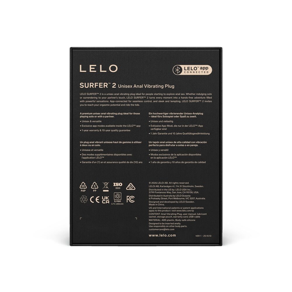 n13045-lelo-surfer2-unisex-anal-vibrating-plug-black-5-5 n13045 lelo surfer2 unisex anal vibrating plug black 5 5