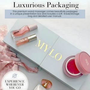 MYLO 3-in-1 Body Wand Massager Air 7 n13049 mylo 3 in 1 body wand massager air 6
