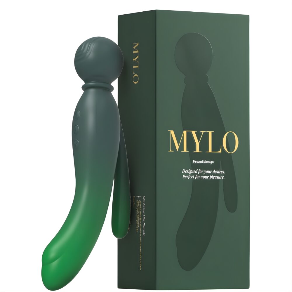 n13050-mylo-3-in-1-body-wand-massager-earth n13050 mylo 3 in 1 body wand massager earth