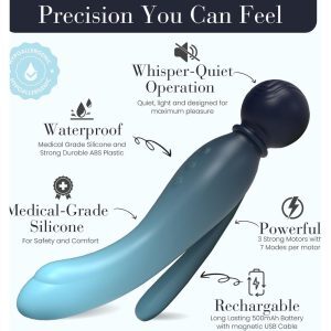 MYLO 3-in-1 Body Wand Massager Water 4 n13052 mylo 3 in 1 body wand massager water 2