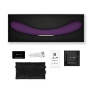 LELO Boomerang Dual Ended Vibrator Purple 4 n13055 lelo boomerang dual ended vibrator purple 3