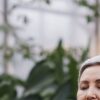Woman in serene wellness meditation pose — pelvic floor health UK women