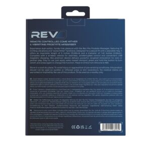 Rev Remote Controlled Come Hither & Vibrating Prostate Massager 11 n13035 rev remote controlled come hither and vibrating prostate massager 10
