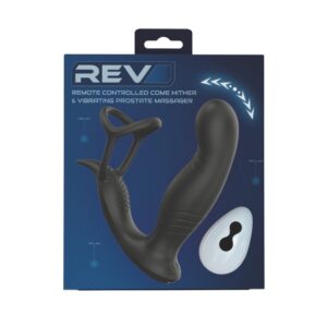 Rev Remote Controlled Come Hither & Vibrating Prostate Massager 9 n13035 rev remote controlled come hither and vibrating prostate massager 8