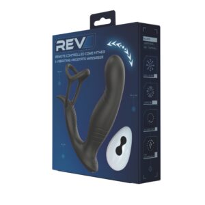 Rev Remote Controlled Come Hither & Vibrating Prostate Massager 10 n13035 rev remote controlled come hither and vibrating prostate massager 9